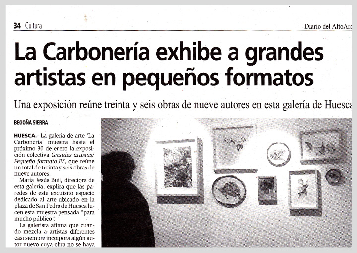 domesticidades en la carbonería